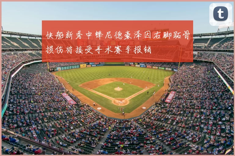 快船新秀中锋尼德豪泽因右脚跖骨损伤将接受手术赛季报销
