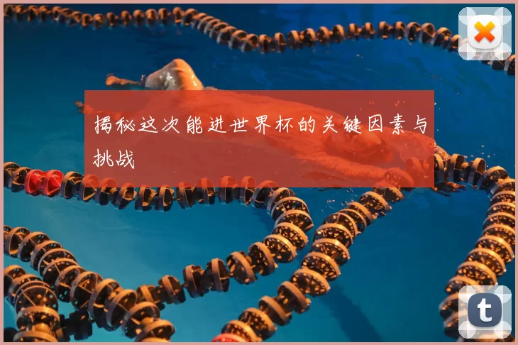 揭秘这次能进世界杯的关键因素与挑战